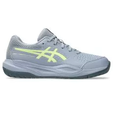 Asics Gel Resolution X GS Tennisschuhe Junior Grau / Gr&uuml;n