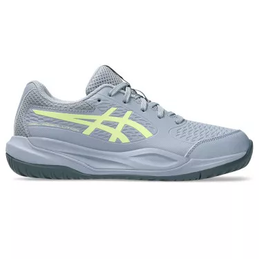 Asics Gel Resolution X GS Tennisschuhe Junior Grau / Gr&uuml;n
