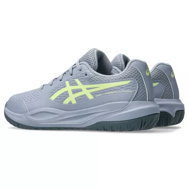 Asics Gel Resolution X GS Tennisschuhe Junior Grau / Gr&uuml;n