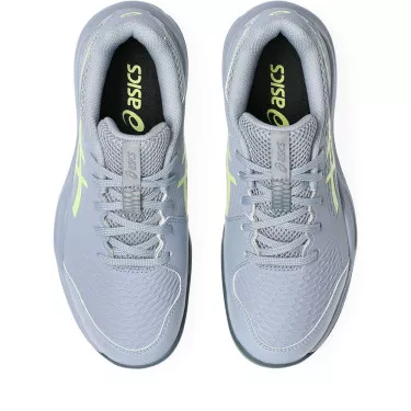 Asics Gel Resolution X GS Tennisschuhe Junior Grau / Gr&uuml;n