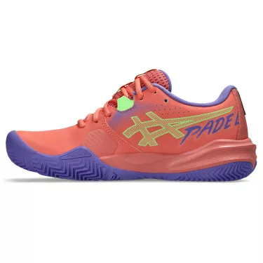 Asics Gel Challenger 15 Padelschuhe Damen Koralle / Violett