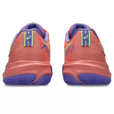Asics Gel Challenger 15 Padelschuhe Damen Koralle / Violett