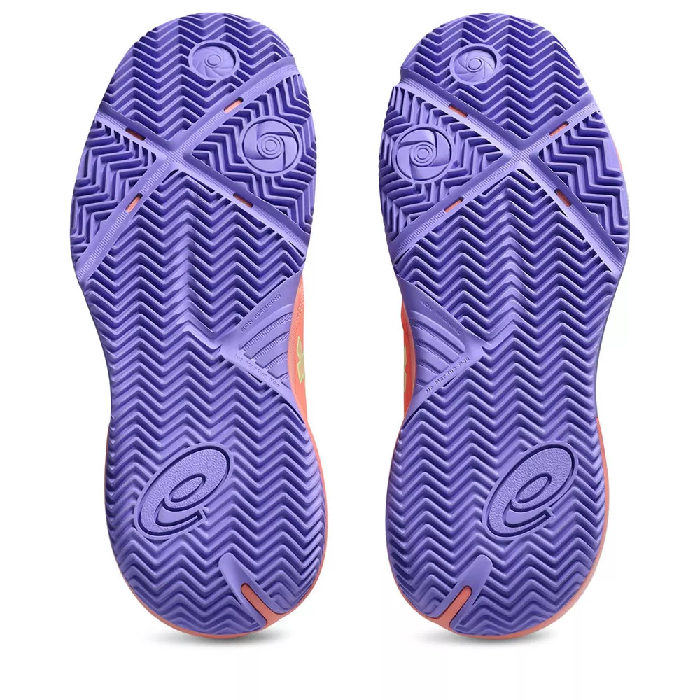 Asics Gel Challenger 15 Padelschuhe Damen Koralle / Violett