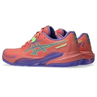 Asics Gel Challenger 15 Padelschuhe Damen Koralle / Violett