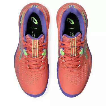 Asics Gel Challenger 15 Padelschuhe Damen Koralle / Violett