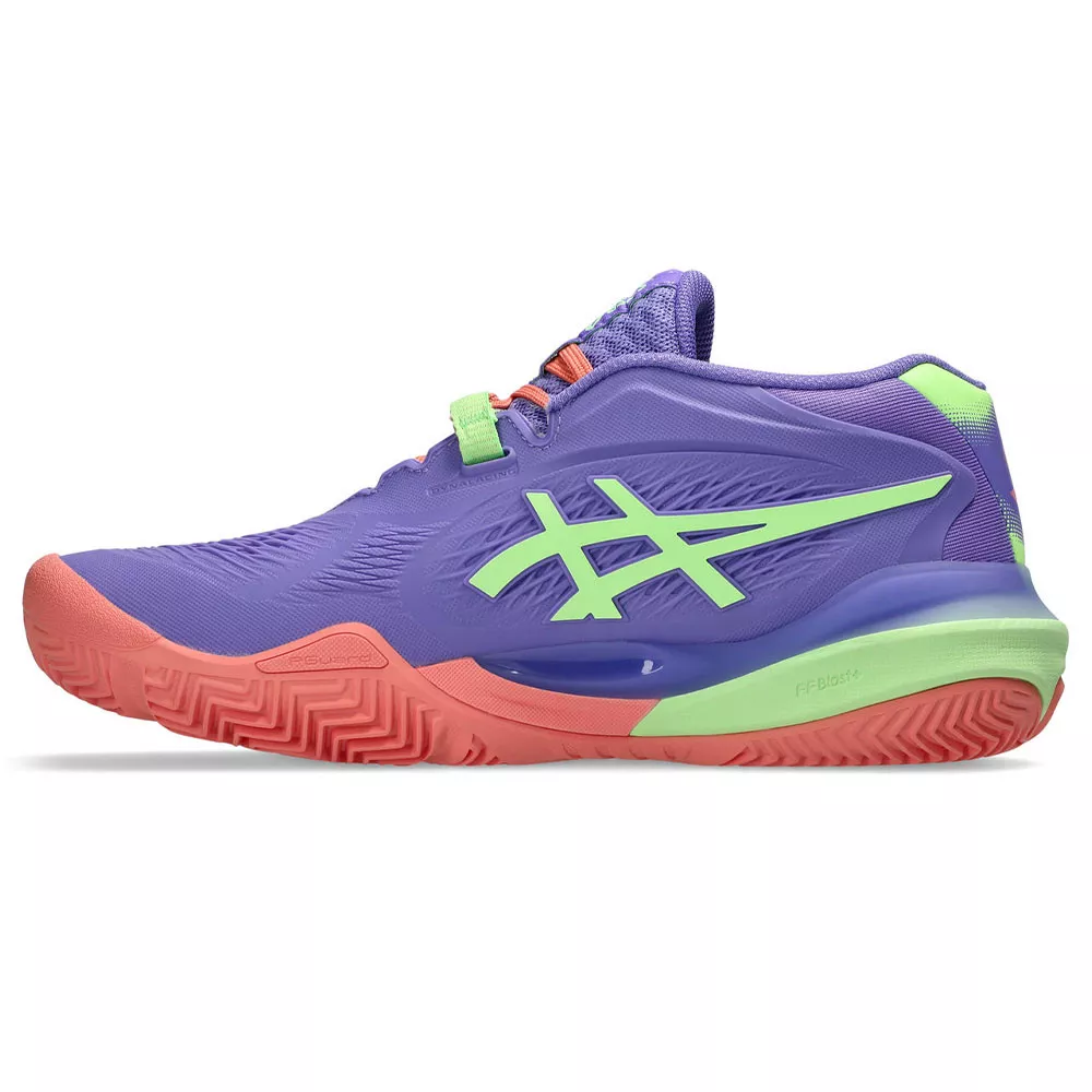 Asics Gel Resolution X Padelschuhe Damen Violett / Gr&uuml;n