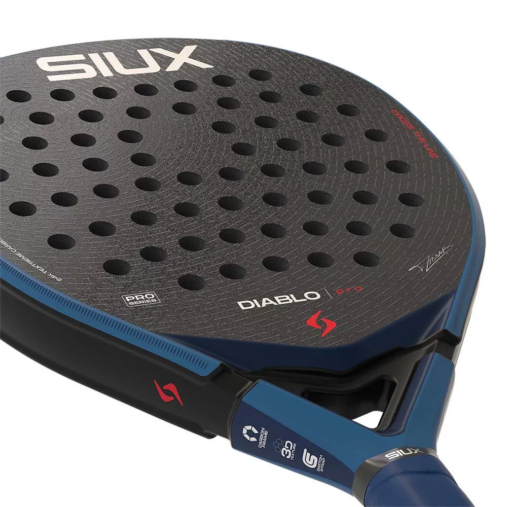 Siux Diablo Pro 2026 Padelschl&auml;ger Blau
