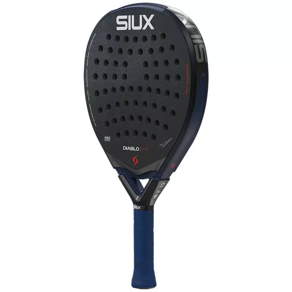 Siux Diablo Pro 2026 Padelschl&auml;ger Schwarz / Marineblau