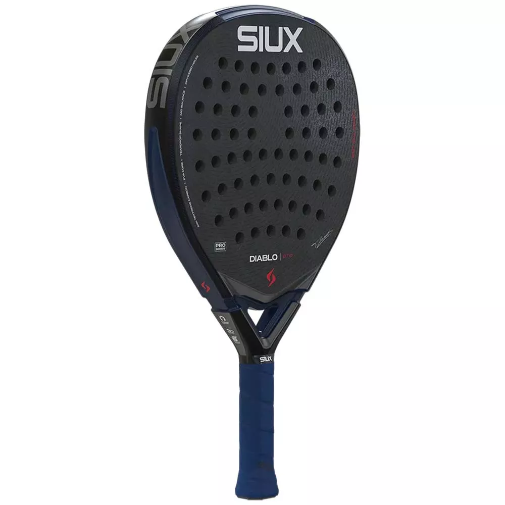 Siux Diablo Pro 2026 Padelschl&auml;ger Schwarz / Marineblau
