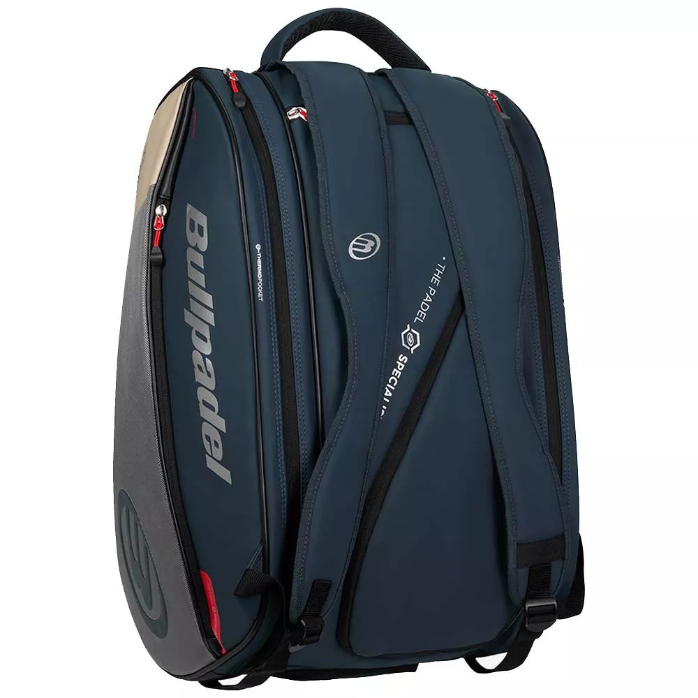 Bullpadel Neuron 2026 Schl&auml;gertasche (Thermobag) Grau / Nachtblau