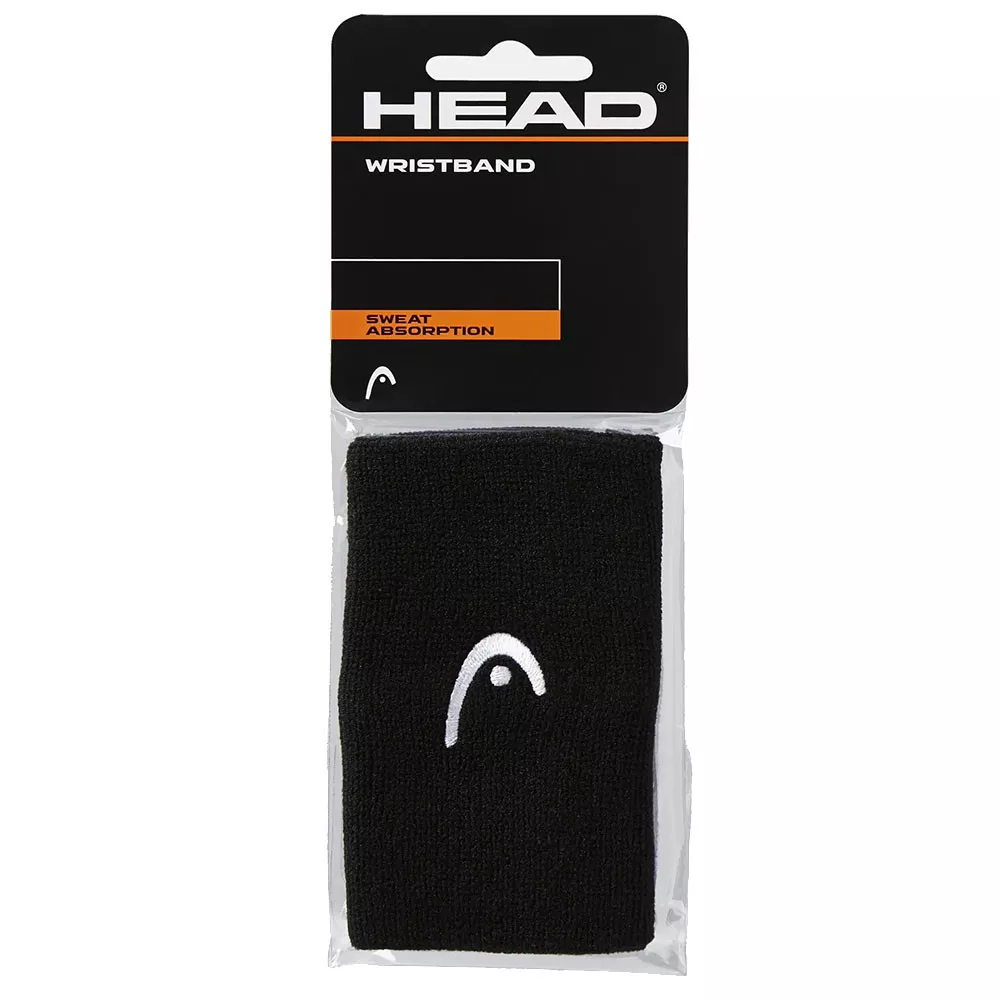 Head Large Schwei&szlig;band Schwarz