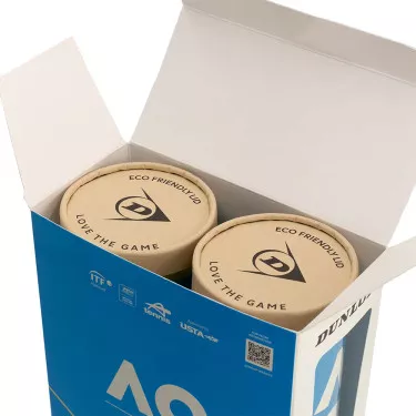 Dunlop Australian Open Tennisb&auml;lle 2 Dosen mit je 4 B&auml;llen