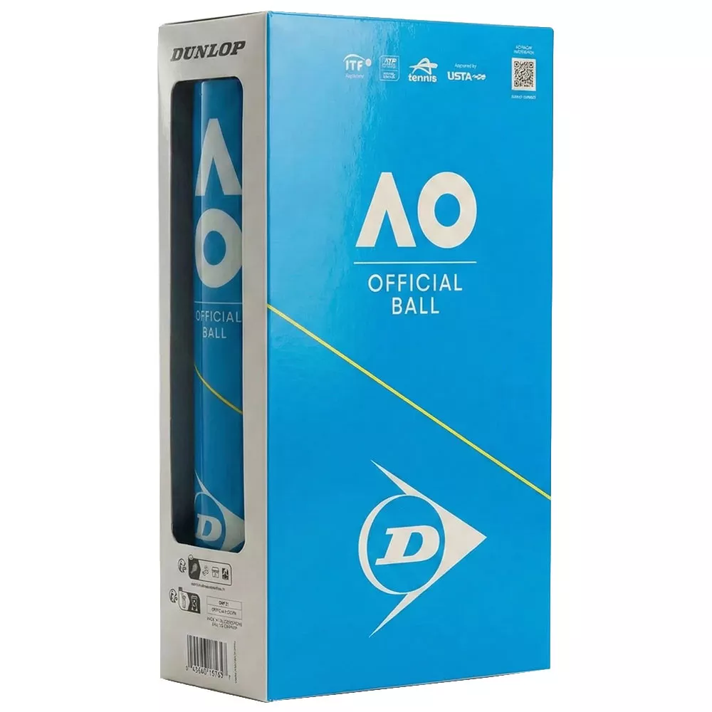 Dunlop Australian Open Tennisb&auml;lle 2 Dosen mit je 4 B&auml;llen