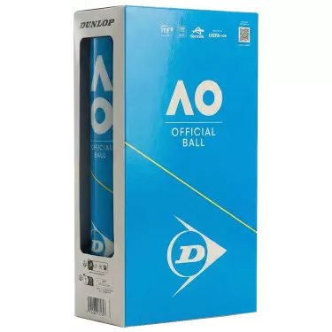 Dunlop Australian Open Tennisb&auml;lle 2 Dosen mit je 4 B&auml;llen