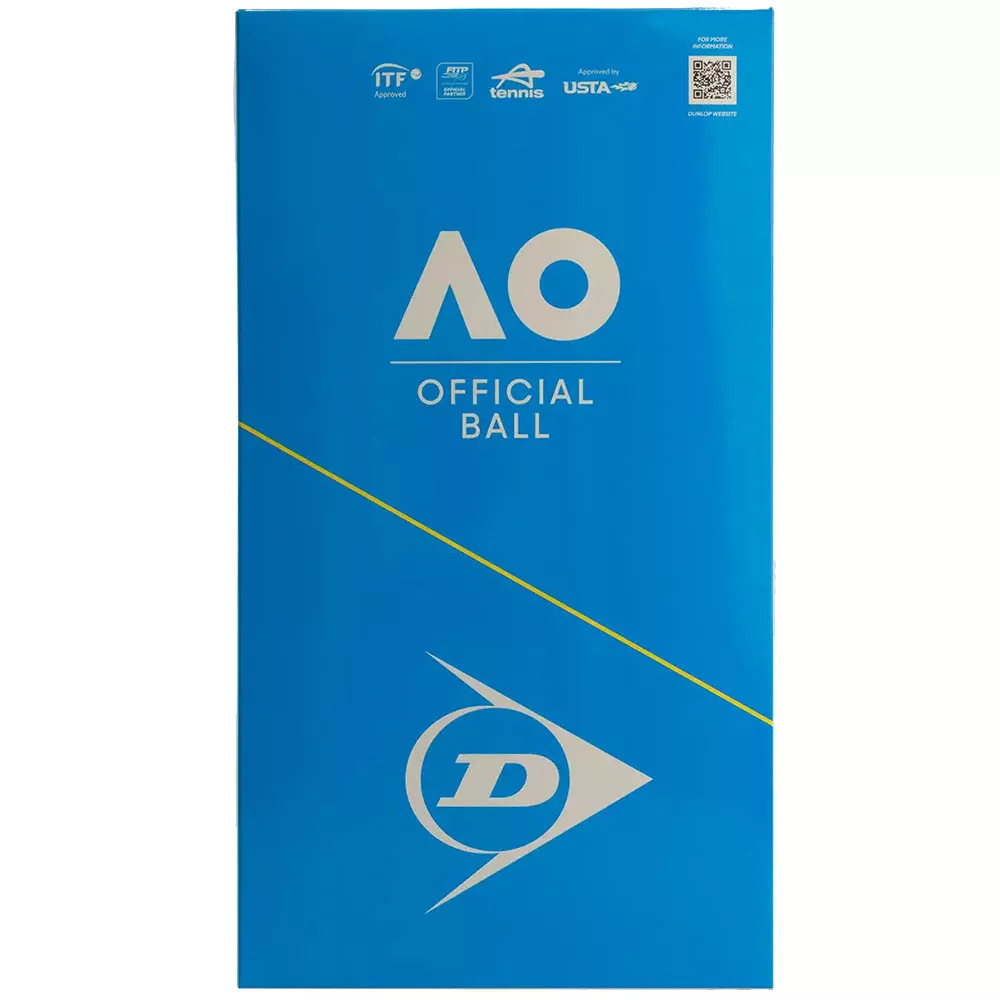 Dunlop Australian Open Tennisb&auml;lle 2 Dosen mit je 4 B&auml;llen