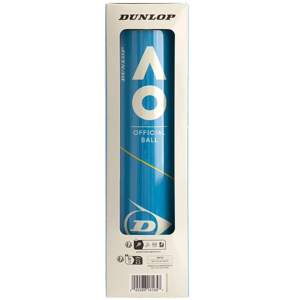 Dunlop Australian Open Tennisb&auml;lle 2 Dosen mit je 4 B&auml;llen