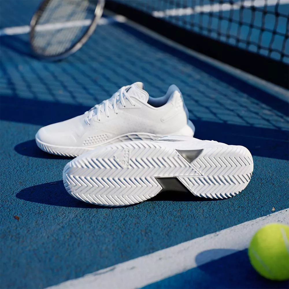 Adidas Defiant Speed 2 Tennisschuhe Wei&szlig;