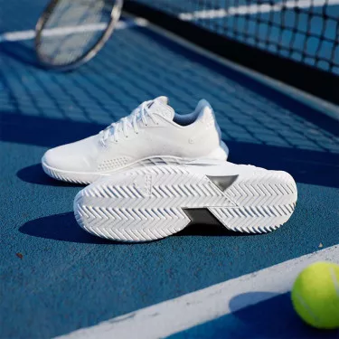 Adidas Defiant Speed 2 Tennisschuhe Wei&szlig;
