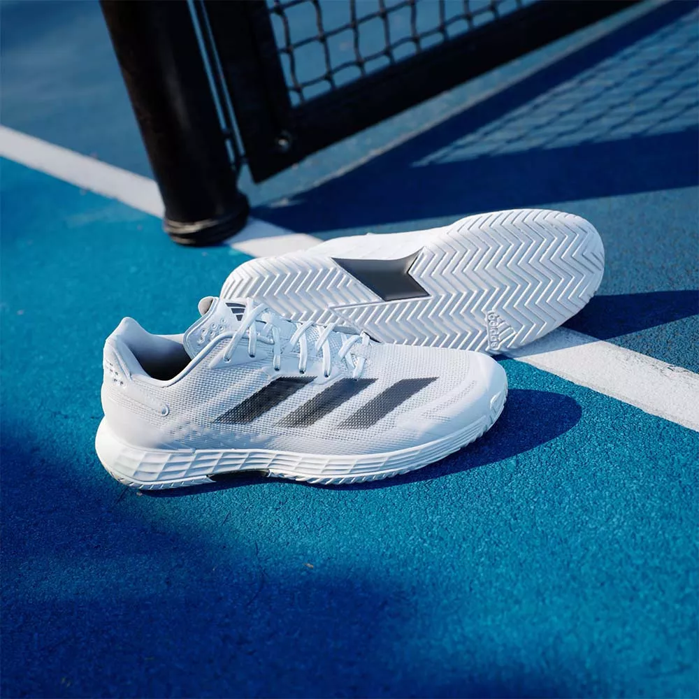 Adidas Defiant Speed 2 Tennisschuhe Wei&szlig;