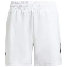 Adidas Junior Club 3-Streifen Short Wei&szlig;