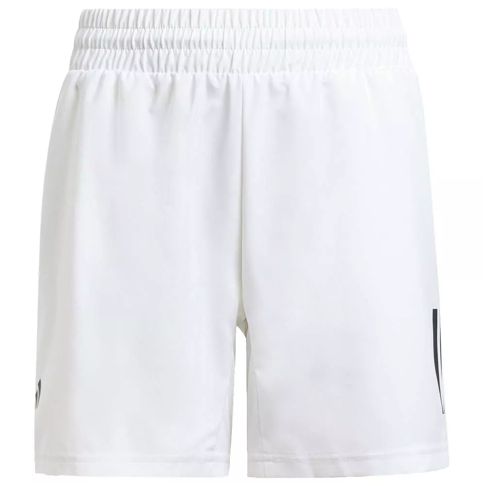 Adidas Junior Club 3-Streifen Short Wei&szlig;