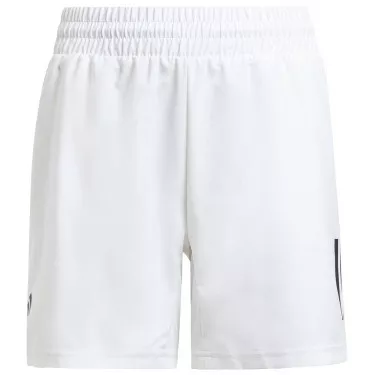 Adidas Junior Club 3-Streifen Short Wei&szlig;