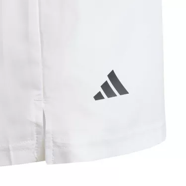 Adidas Junior Club 3-Streifen Short Wei&szlig;
