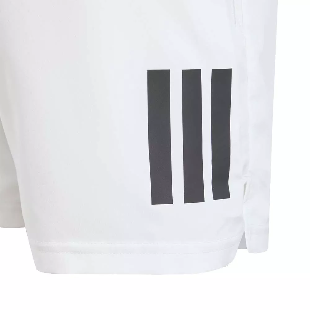 Adidas Junior Club 3-Streifen Short Wei&szlig;