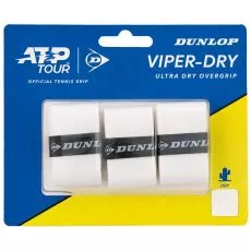 Dunlop Viper-Dry Overgrip Wei&szlig; 3er-Pack