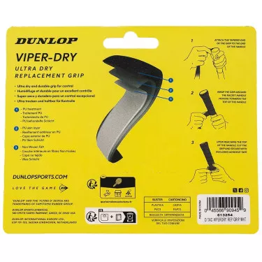Dunlop Viper-Dry Basisgriffband Wei&szlig;