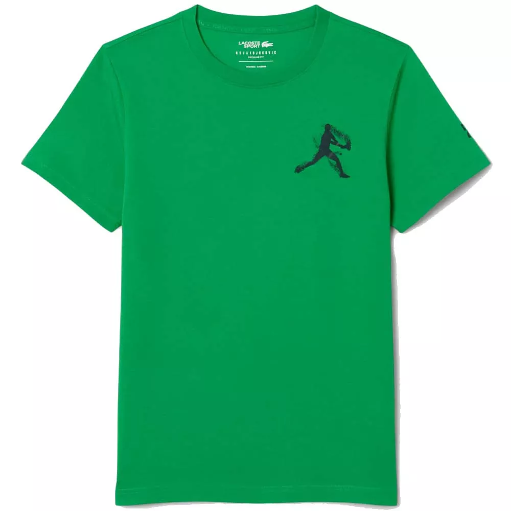 Lacoste Tennis x Novak Djokovic Set T-Shirt + Cap Gr&uuml;n / Blau