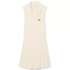 Lacoste Tennis Stretch Kleid Damen Beige
