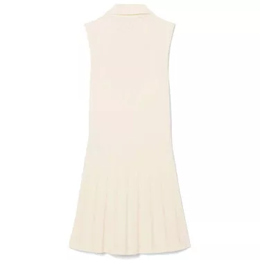 Lacoste Tennis Stretch Kleid Damen Beige