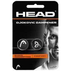 Head Djokovic Dampener Vibrationsd&auml;mpfer Schwarz 2er-Pack