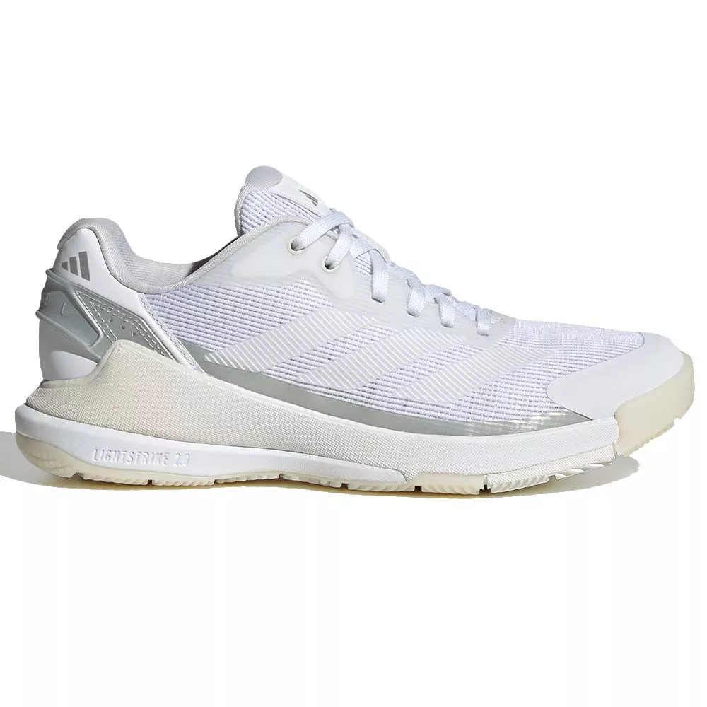 Adidas Crazyquick LS Padelschuhe Damen Wei&szlig;