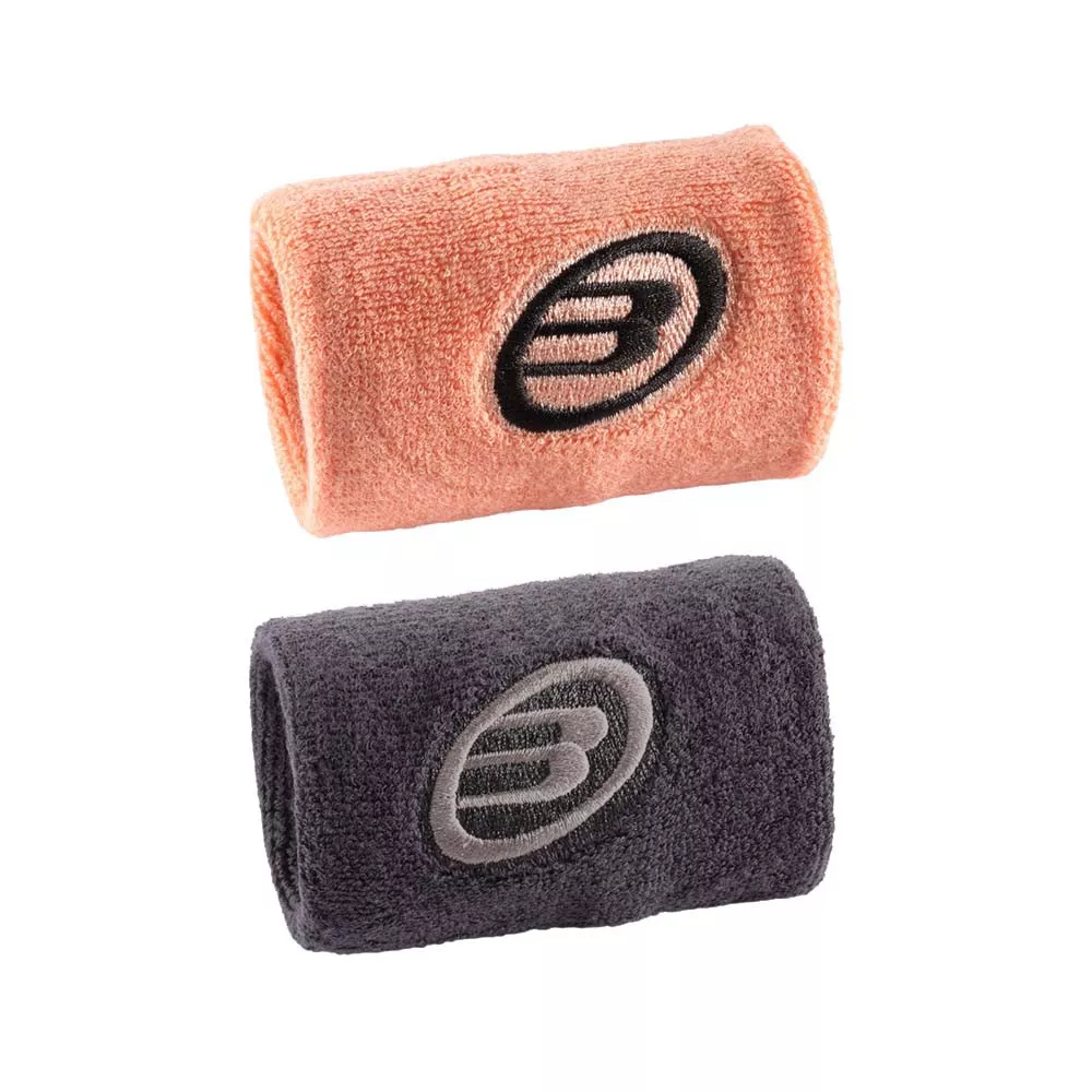 Bullpadel Schwei&szlig;band Orange / Dunkelviolett 2er-Pack