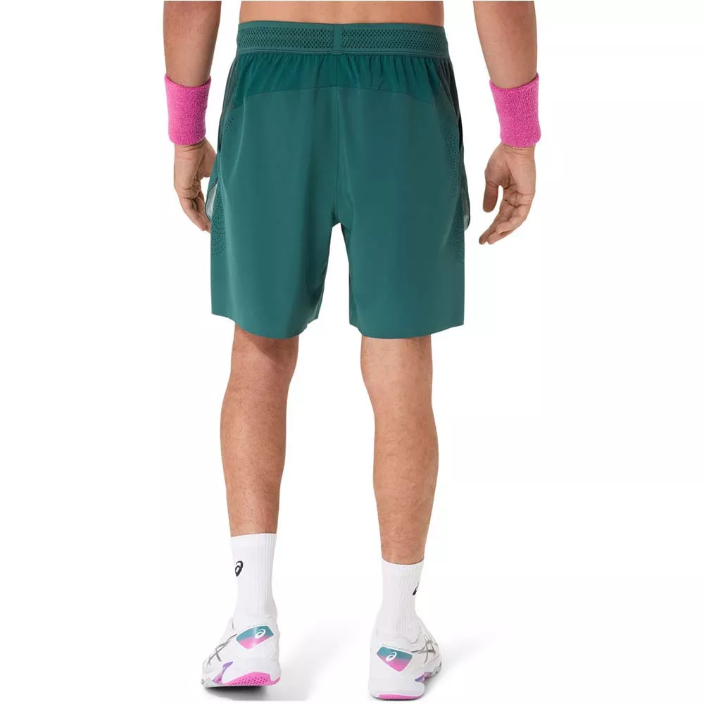 Asics Match Laser Cut Short Gr&uuml;n