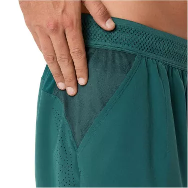 Asics Match Laser Cut Short Gr&uuml;n
