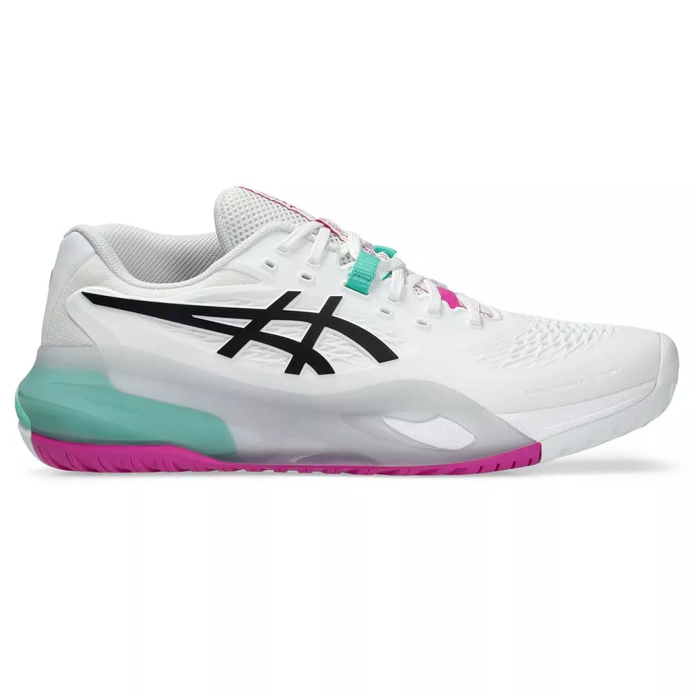 Asics Gel Resolution X Tennisschuhe Wei&szlig; / Gr&uuml;n