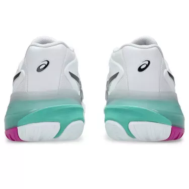 Asics Gel Resolution X Tennisschuhe Wei&szlig; / Gr&uuml;n