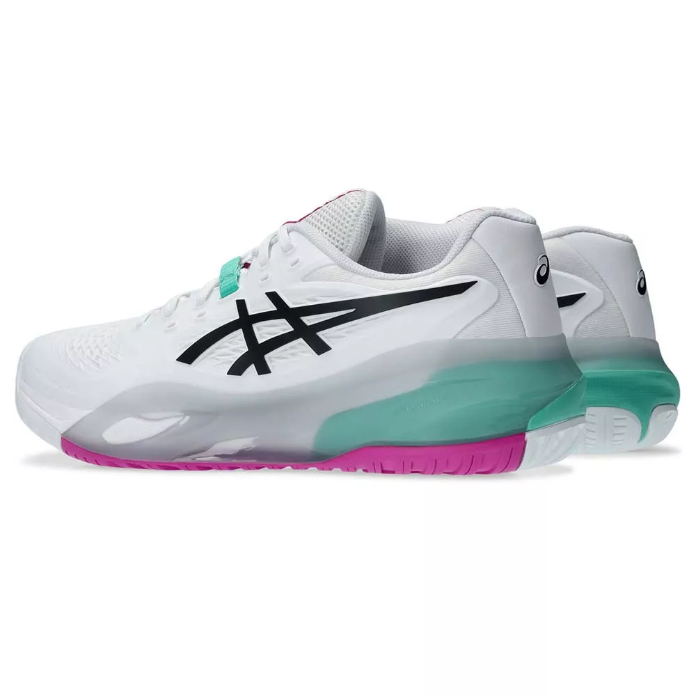 Asics Gel Resolution X Tennisschuhe Wei&szlig; / Gr&uuml;n