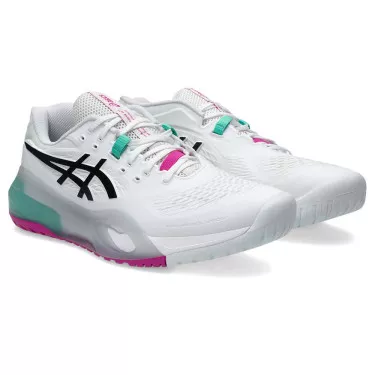 Asics Gel Resolution X Tennisschuhe Wei&szlig; / Gr&uuml;n