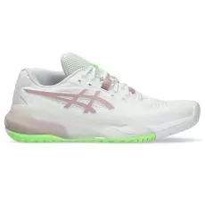 Asics Gel Resolution X Tennisschuhe Damen Wei&szlig; / Puderrosa