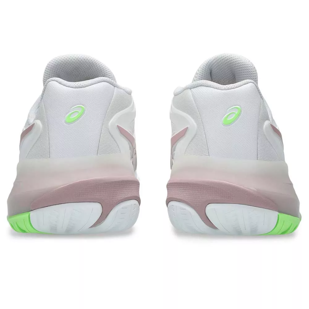 Asics Gel Resolution X Tennisschuhe Damen Wei&szlig; / Puderrosa