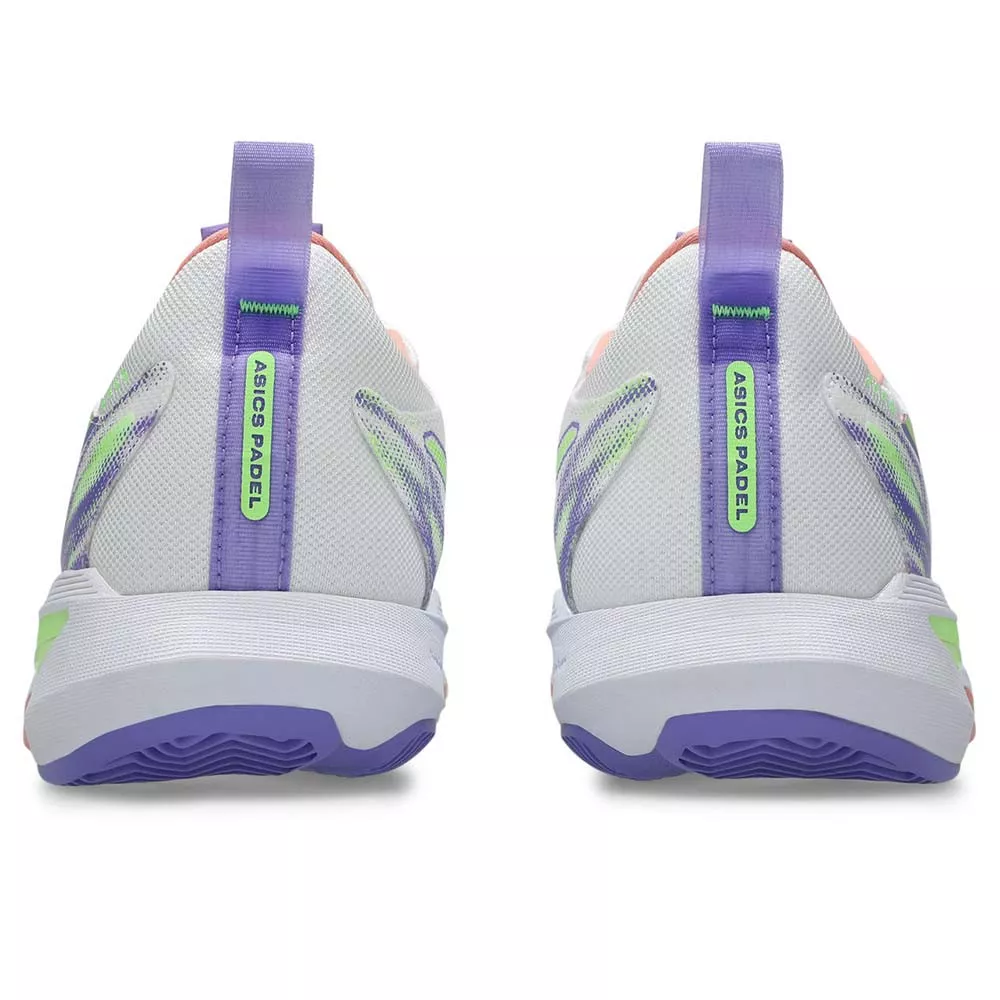 Asics Sonicsmash FF Padelschuhe Damen Wei&szlig; / Koralle