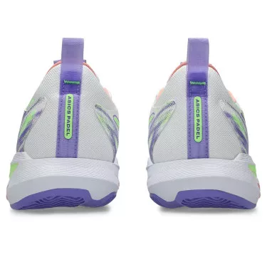 Asics Sonicsmash FF Padelschuhe Damen Wei&szlig; / Koralle