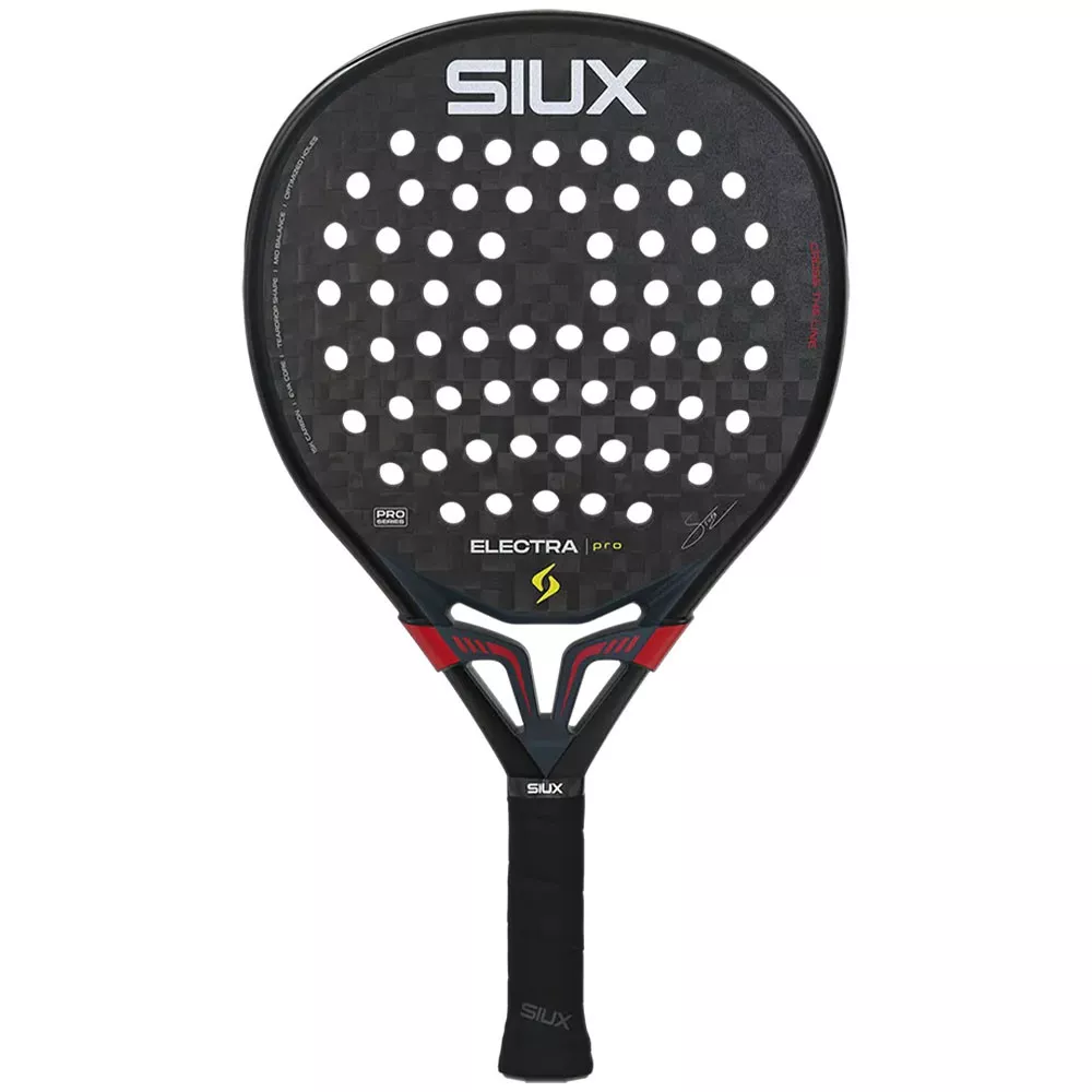Siux Electra Pro Stupa 2026 Padelschl&auml;ger Schwarz
