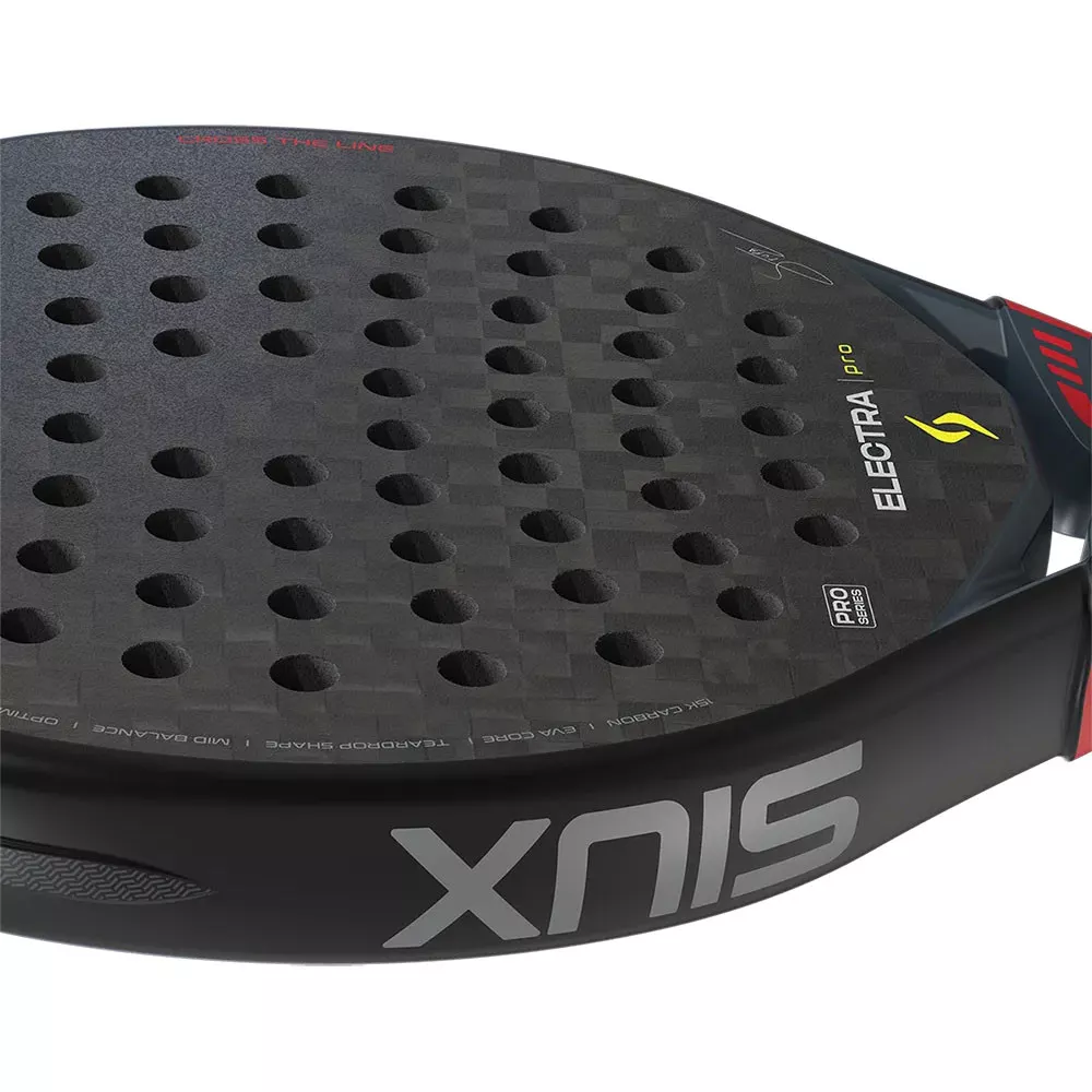 Siux Electra Pro Stupa 2026 Padelschl&auml;ger Schwarz