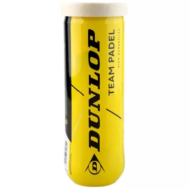 Dunlop Team Padel Padelb&auml;lle 3er-Dose