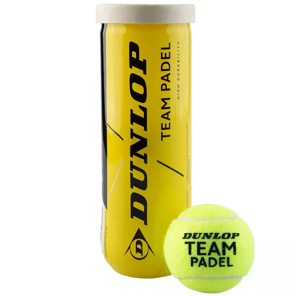 Dunlop Team Padel Padelb&auml;lle 3er-Dose
